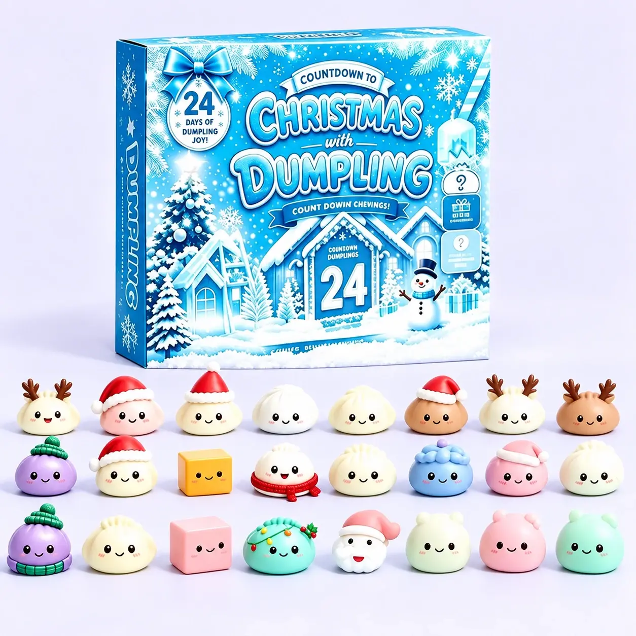 Countdown to Christmas Dumpling Advent Calendar