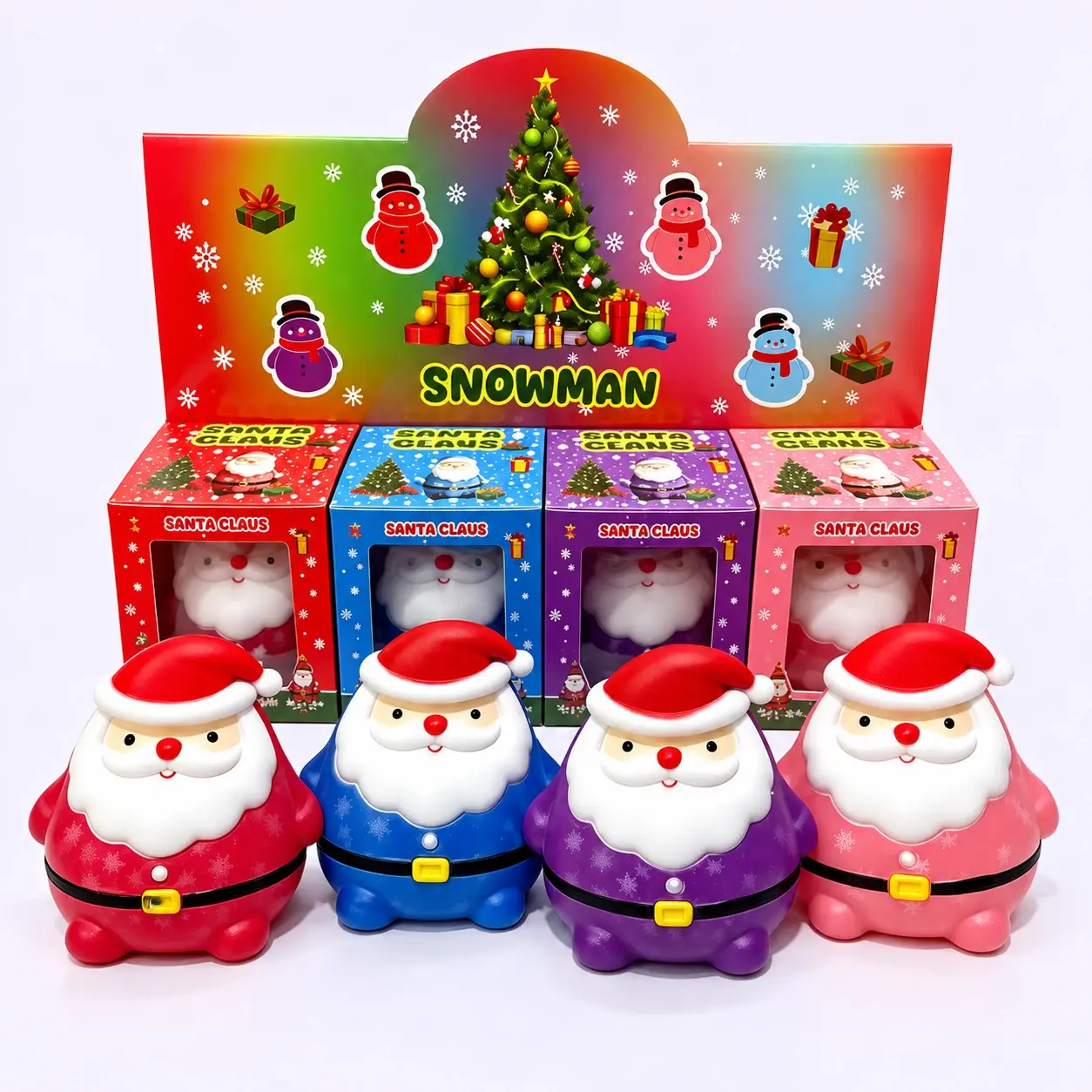 Santa Maltose Squishy Gift Box