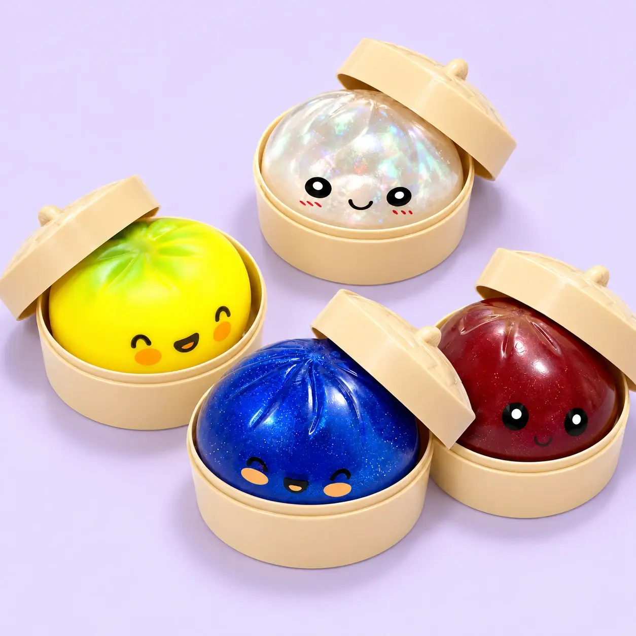 Sparkle Bao Bun Squishy
