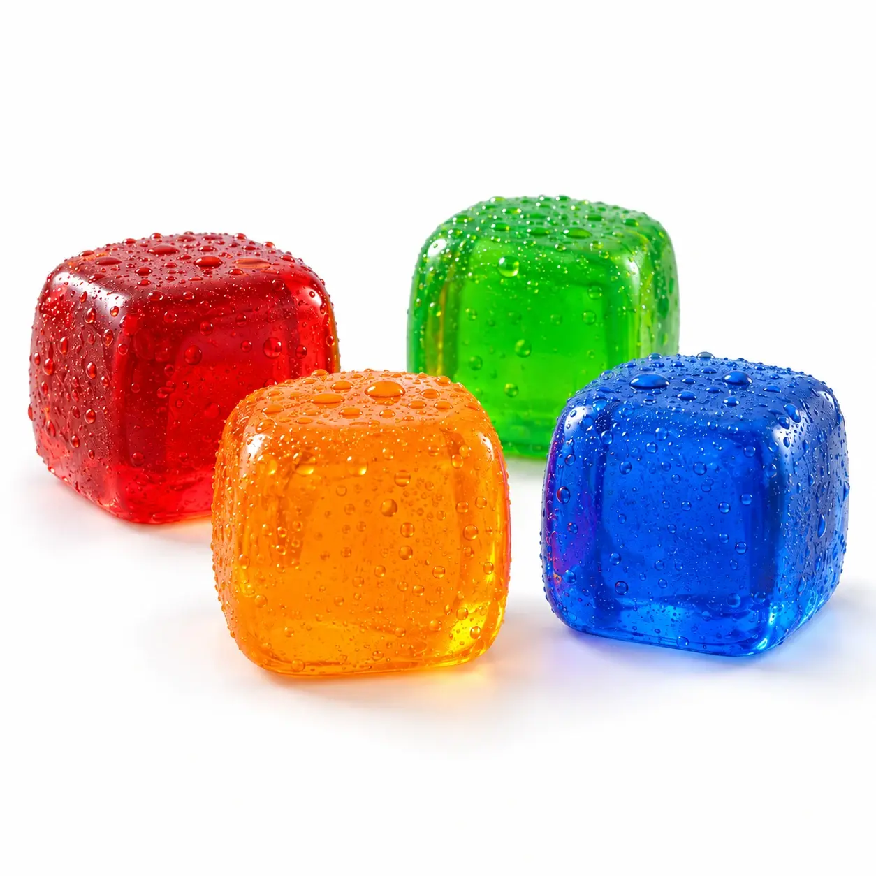 Ice Candy Shapes Squishy (Heart / Drop / Star)